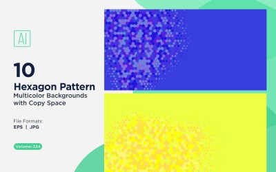 Vibrant honey bee Pattern Background in Multi Colors And Sizes 334