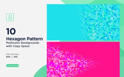 Vibrant honey bee Pattern Background in Multi Colors And Sizes 346