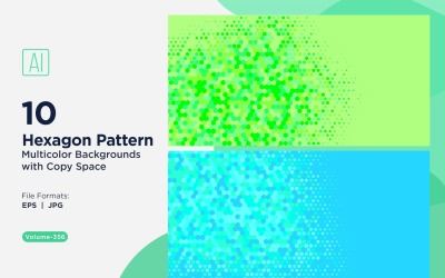 Vibrant honey bee Pattern Background in Multi Colors And Sizes 356