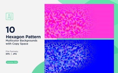 Vibrant honey bee Pattern Background in Multi Colors And Sizes 363