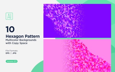 Vibrant honey bee Pattern Background in Multi Colors And Sizes 371