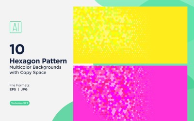 Vibrant honey bee Pattern Background in Multi Colors And Sizes 377