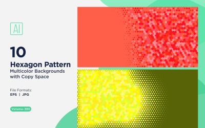 Vibrant honey bee Pattern Background in Multi Colors And Sizes 380