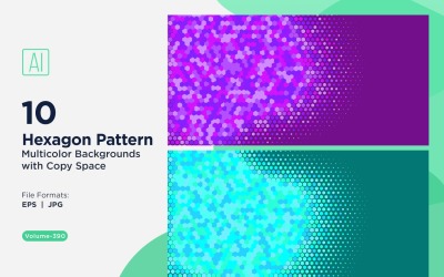 Vibrant honey bee Pattern Background in Multi Colors And Sizes 390