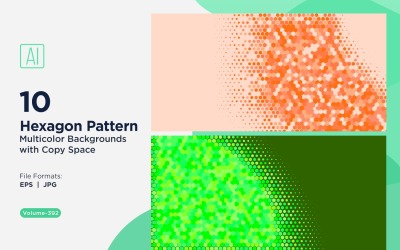 Vibrant honey bee Pattern Background in Multi Colors And Sizes 392