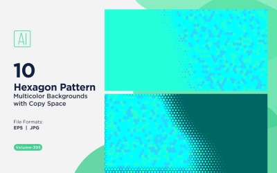 Vibrant honey bee Pattern Background in Multi Colors And Sizes 395