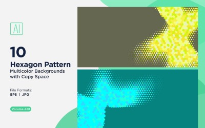 Vibrant honey bee Pattern Background in Multi Colors And Sizes 401