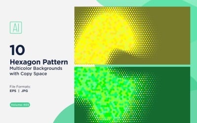 Vibrant honey bee Pattern Background in Multi Colors And Sizes 405