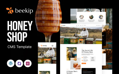 Beekip - Honey Farm Multifunctioneel Responsief WordPress Thema