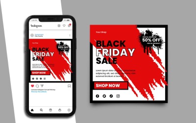 Black Friday Sosyal Medya Şablonu 3