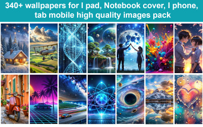 340+ wallpapers hoge kwaliteit afbeeldingenpakket