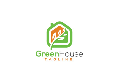 Дизайн логотипу Green House &amp;amp; Nature house 8