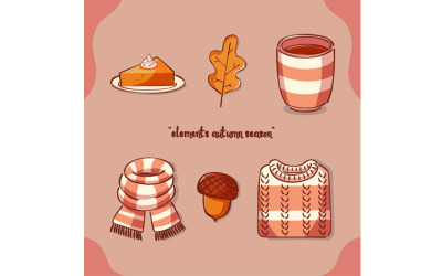 Elementencollectie Herfstseizoenviering