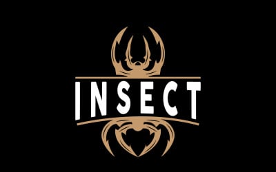 Spider Logo Insect Animal Vector Premium V20