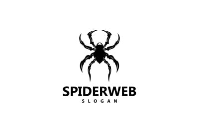 Spider Logo Insect Animal Vector Premium V2