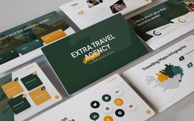 Extra - Modèle de présentation d&amp;#39;agence de voyages