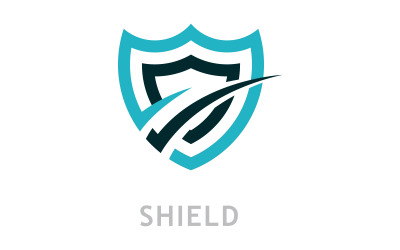Shield logo template . vector shield  icon V2