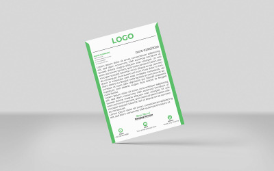 Briefkopfdesign, Kreativer Briefkopf, Modernes Briefkopfdesign