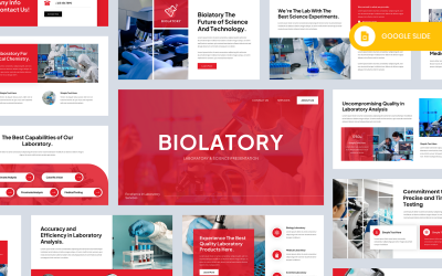 Biolatory – Laboratory &amp;amp; Science Research Google Slide