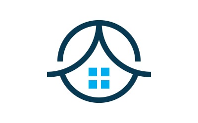 House And Apartment Logo vector illustration  V5