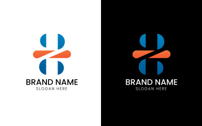 Letter H business logo-09-353