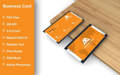 Шаблон візитної картки для Property - Dealers - Corporates - Customizable Designs - 650