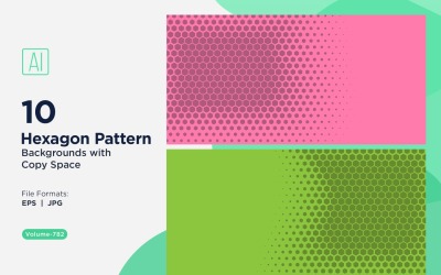Dynamic Hexagon Pattern Background for Creative Projects 782