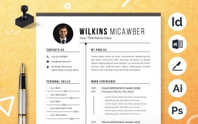 Simple And Clean Resume Design