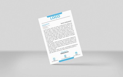Modello di identità aziendale per la progettazione della carta intestata