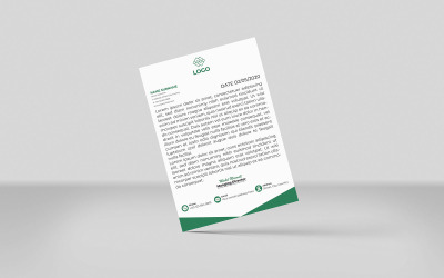 Projekt papieru firmowego, kreatywny papier firmowy, nowoczesny papier firmowy, stylowy