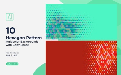 Sfondo con motivo ape vibrante in più colori e dimensioni 845