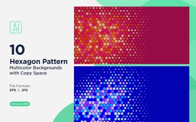 Sfondo con motivo ape vibrante in più colori e dimensioni 850