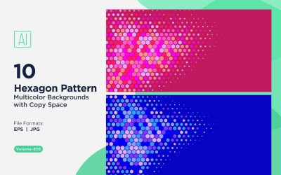 Sfondo con motivo ape vibrante in più colori e dimensioni 856