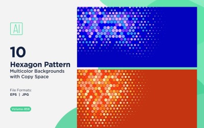 Sfondo con motivo ape vibrante in più colori e dimensioni 858
