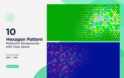 Vibrant honey bee Pattern Background in Multi Colors &amp;amp; Sizes 844