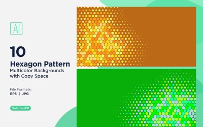 Vibrant honey bee Pattern Background in Multi Colors &amp;amp; Sizes 851