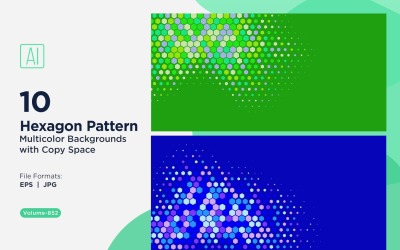 Vibrant honey bee Pattern Background in Multi Colors &amp;amp; Sizes 852