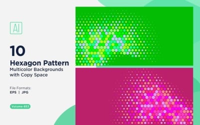 Vibrant honey bee Pattern Background in Multi Colors &amp;amp; Sizes 853