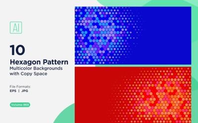 Sfondo con motivo ape vibrante in più colori e dimensioni 868