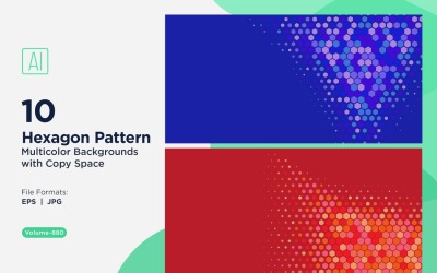 Sfondo con motivo ape vibrante in più colori e dimensioni 880