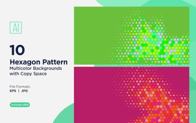 Sfondo con motivo ape vibrante in più colori e dimensioni 890