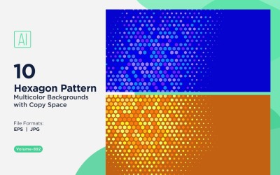 Sfondo con motivo ape vibrante in più colori e dimensioni 892