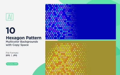 Sfondo con motivo ape vibrante in più colori e dimensioni 935