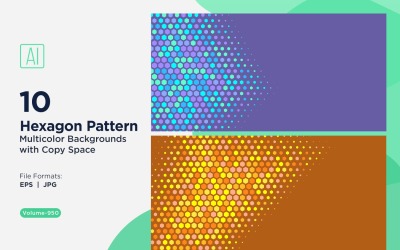 Sfondo con motivo ape vibrante in più colori e dimensioni 950