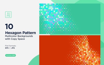 Vibrant honey bee Pattern Background in Multi Colors &amp;amp; Sizes 865