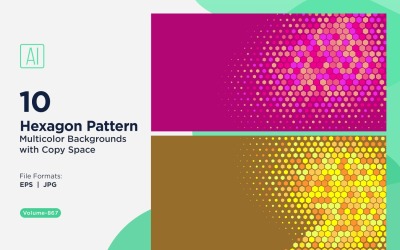 Vibrant honey bee Pattern Background in Multi Colors &amp;amp; Sizes 867