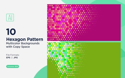 Vibrant honey bee Pattern Background in Multi Colors &amp;amp; Sizes 869