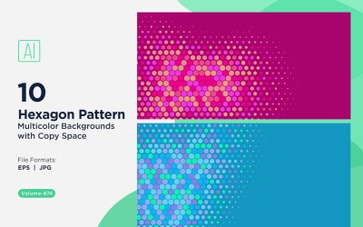 Vibrant honey bee Pattern Background in Multi Colors &amp;amp; Sizes 874