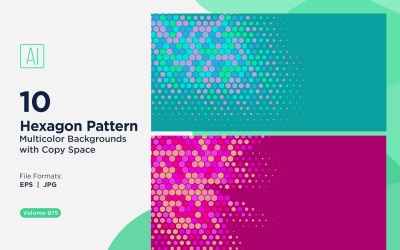 Vibrant honey bee Pattern Background in Multi Colors &amp;amp; Sizes 875