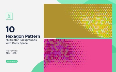 Vibrant honey bee Pattern Background in Multi Colors &amp;amp; Sizes 877